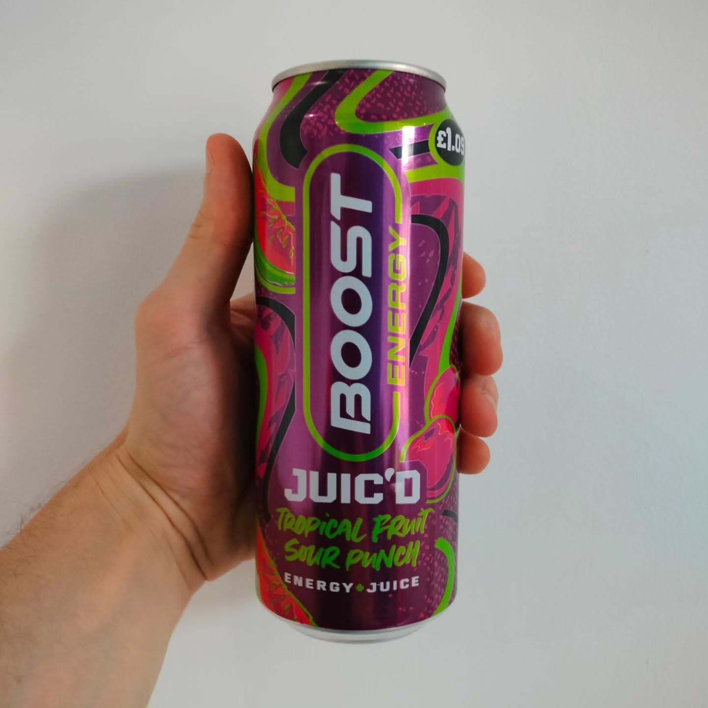 Boost Juic'd Tropical Fruit Sour Punch