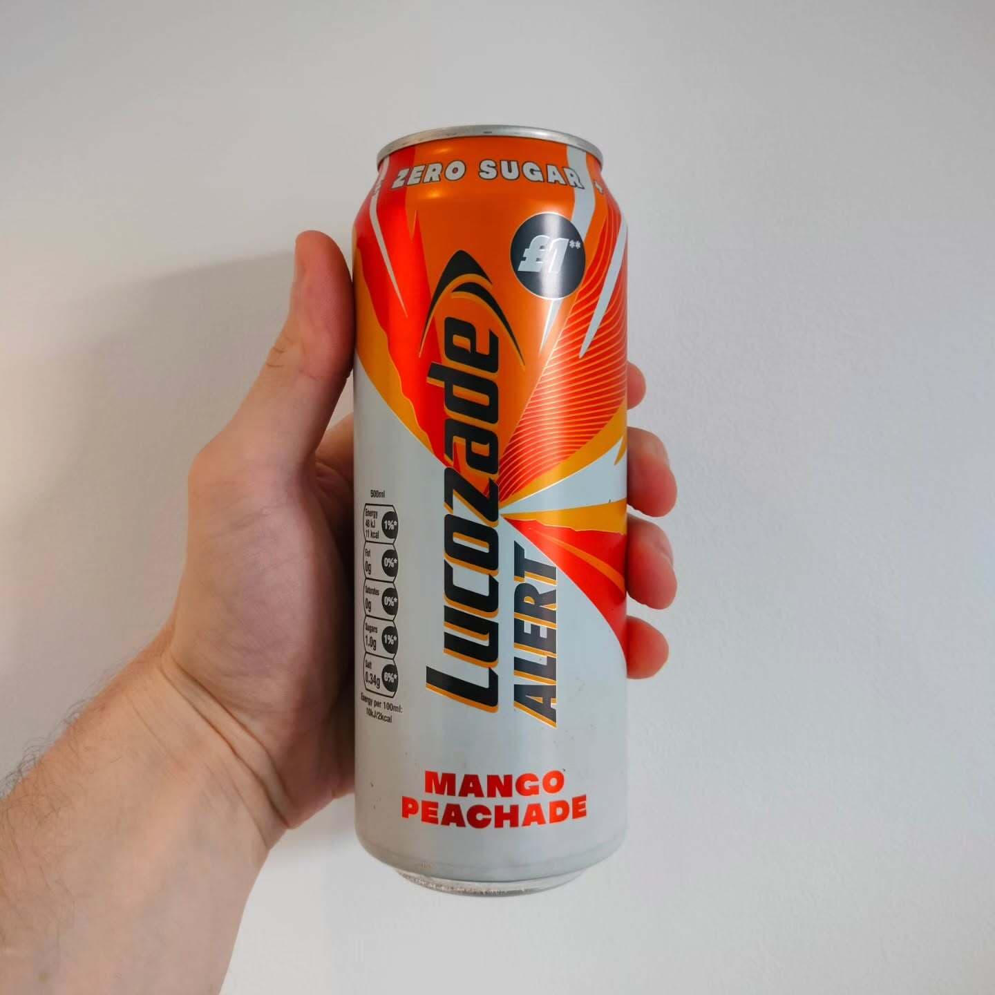 Lucozade Alert Mango Peachade