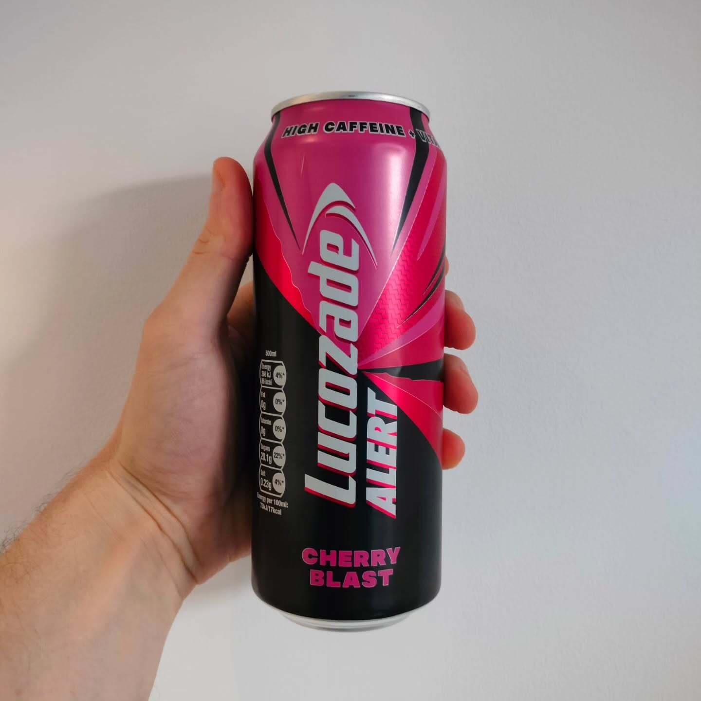 Lucozade Alert Cherry Blast