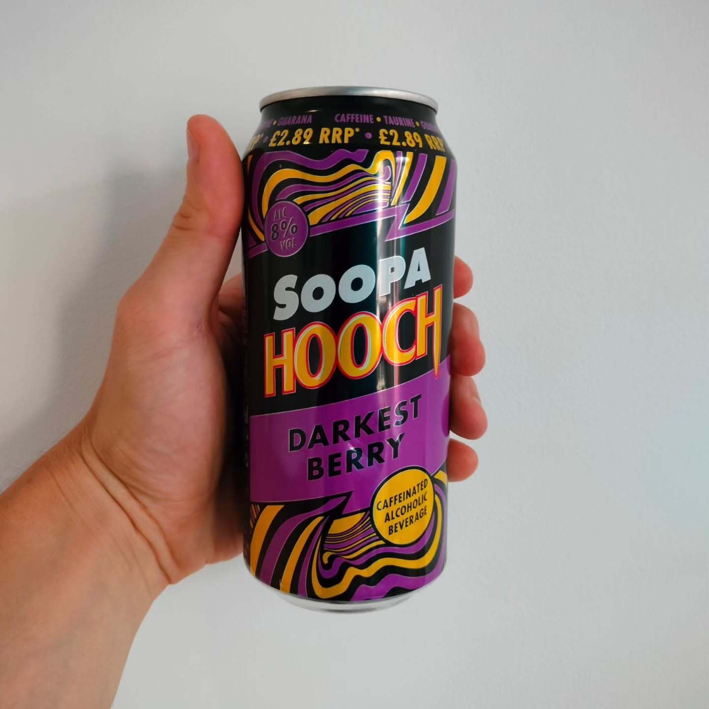 Soopa Hooch Darkest Berry