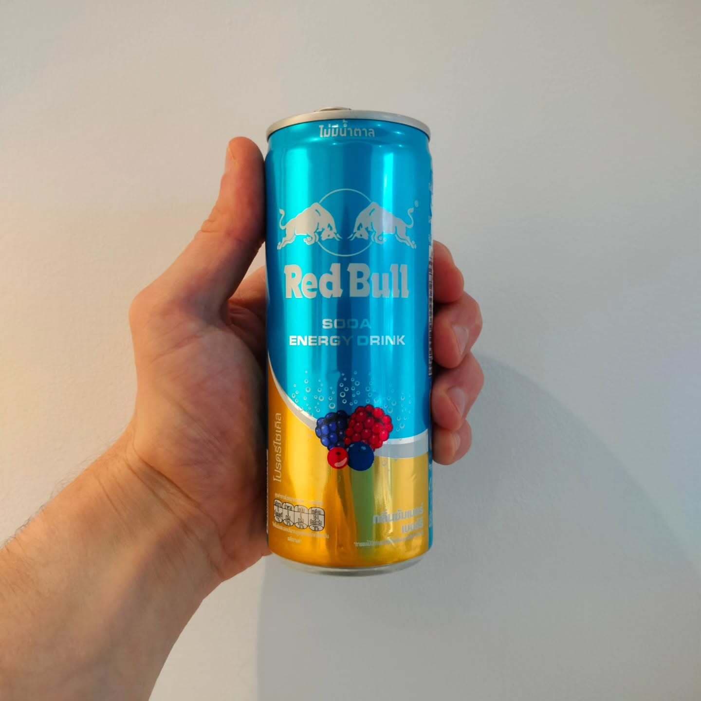 Red Bull Berry Soda