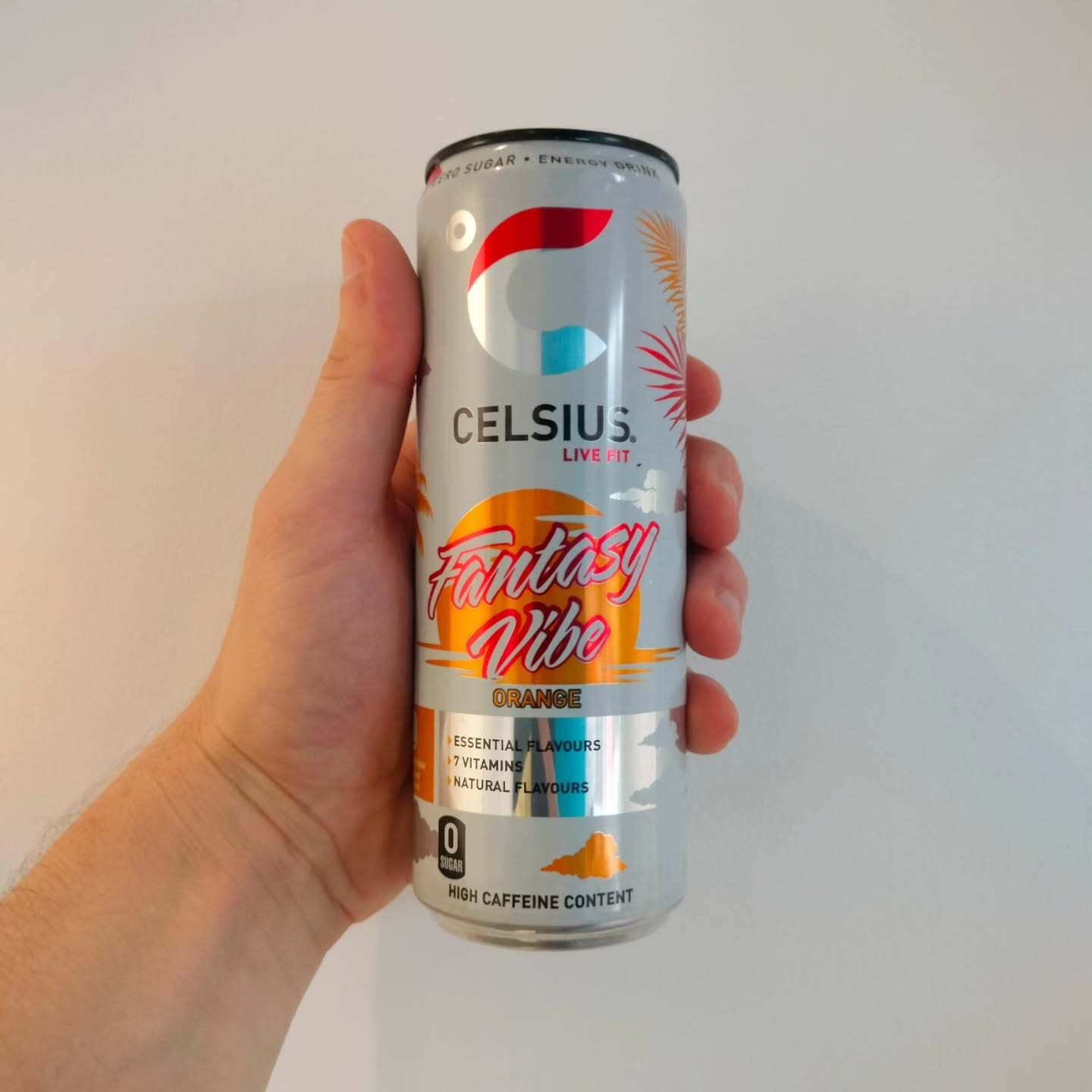 Celsius Fantasy Vibe Orange