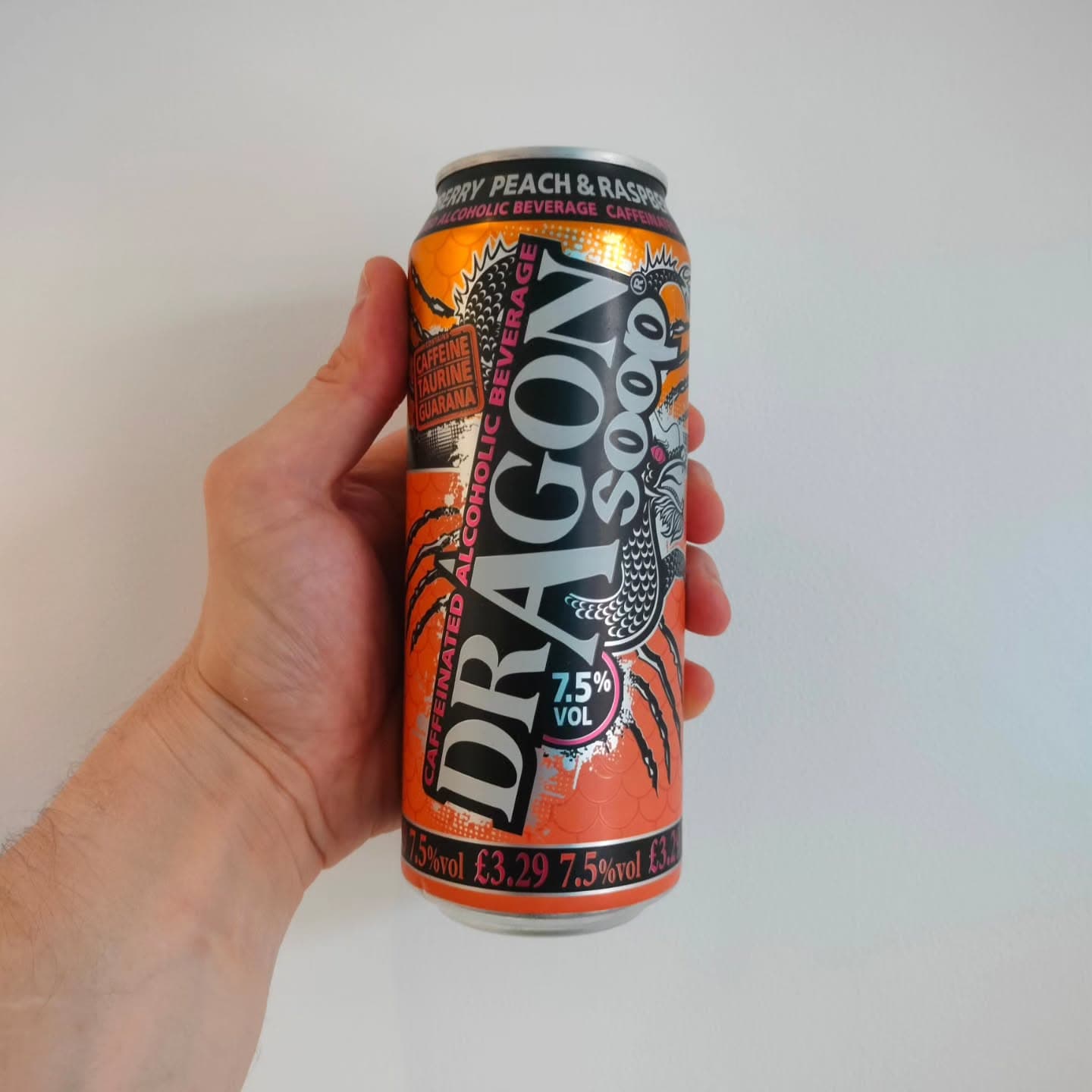 Dragon Soop Peach & Raspberry